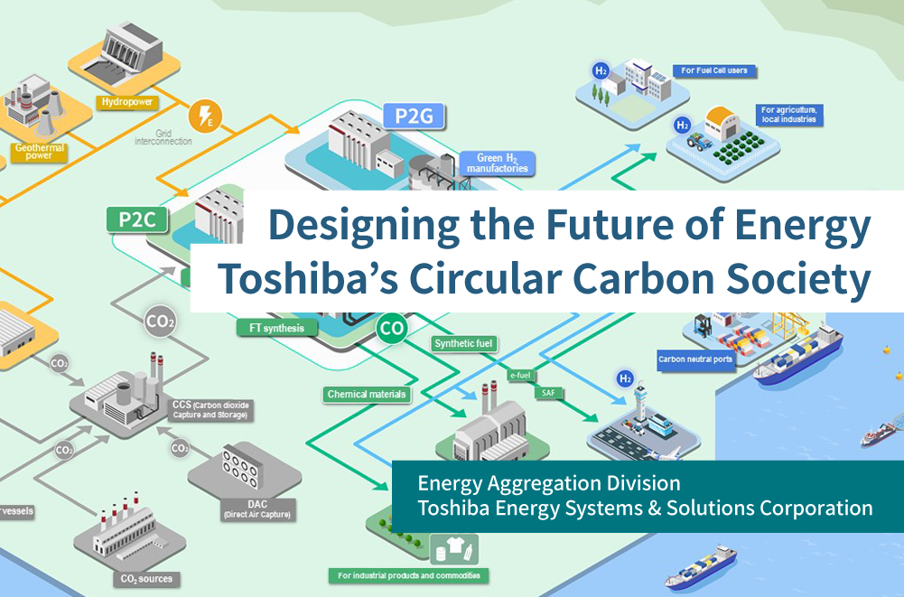 Toshiba Visualizes Its Hydrogen Ecosystem