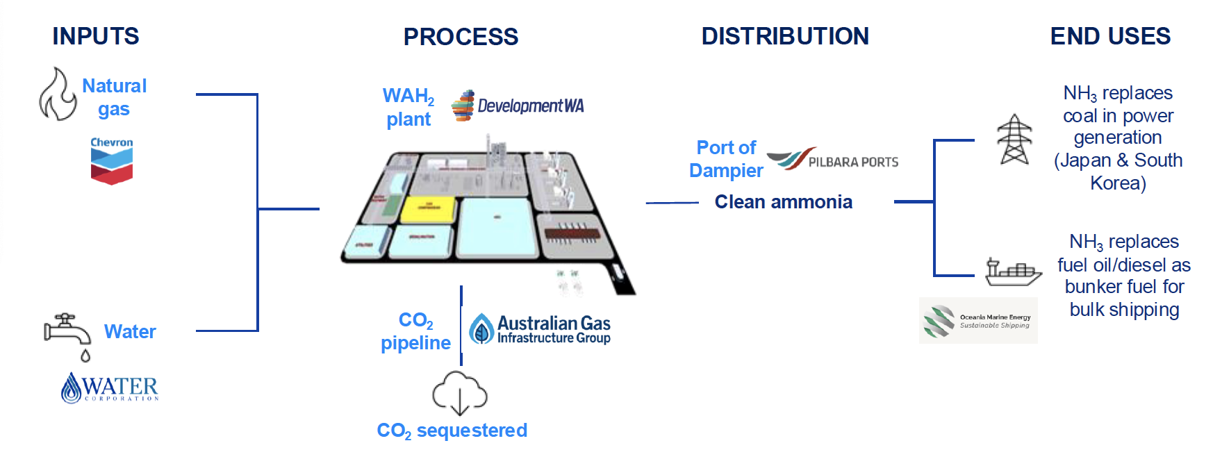 Chevron's Blue Ammonia Process Visualized