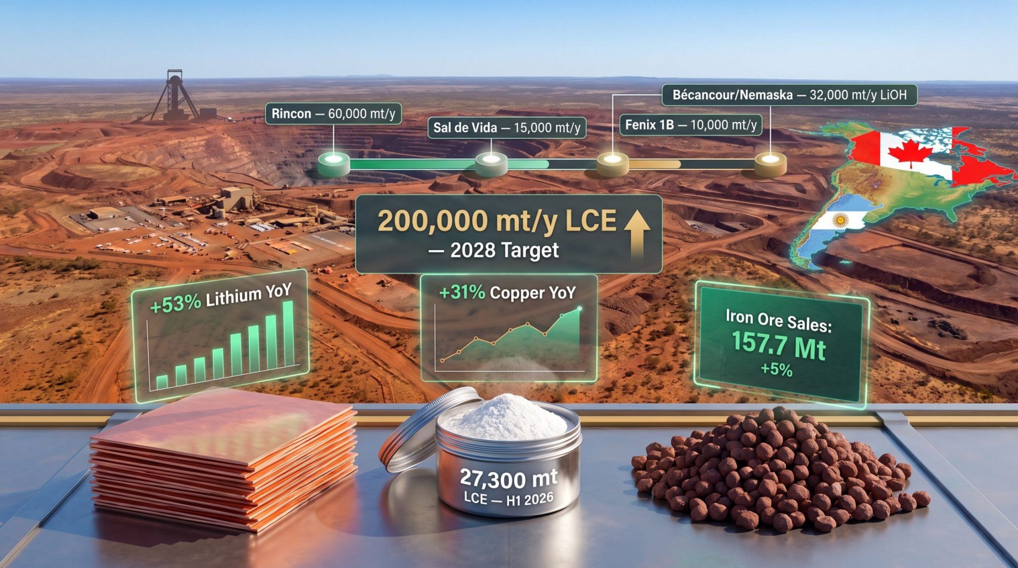 Coal Zoom | Forging a Supermajor: What a Rio-Glencore Merger Means for Metals and Mining — Rio Tinto Targets 200,000 mt/y LCE by 2028, Driving Lithium & Copper Growth